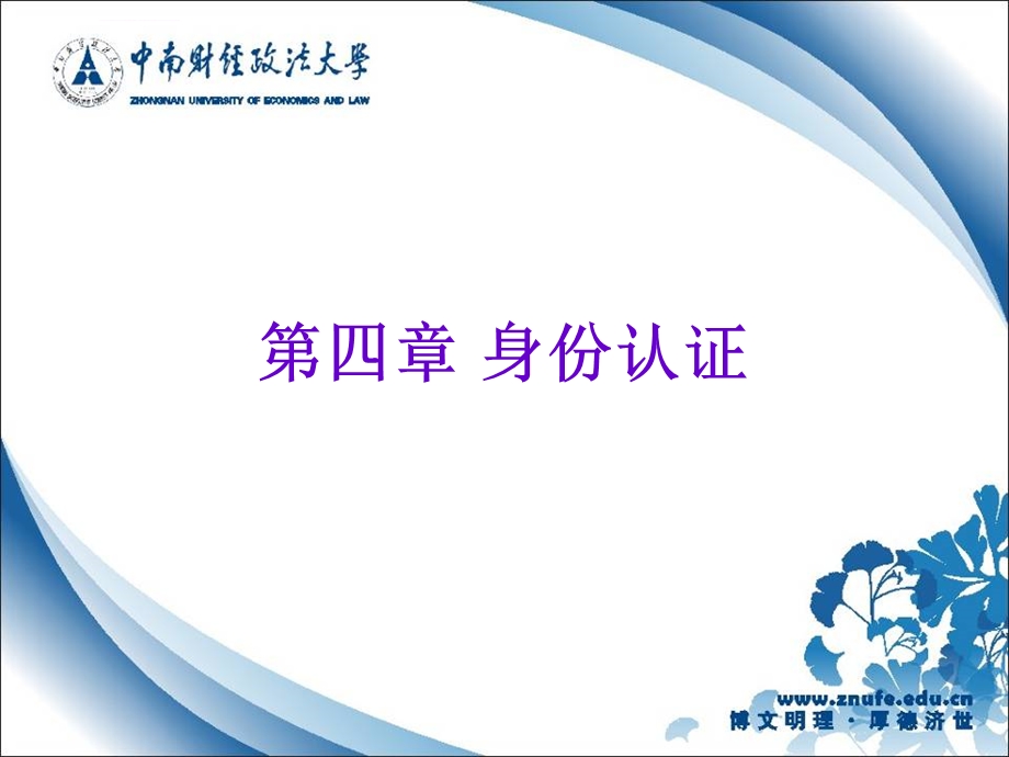 第四章身份认证ppt课件.ppt_第1页