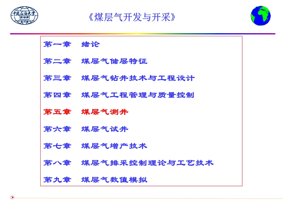 第五、第六章煤层气井测井与试井ppt课件.ppt_第1页