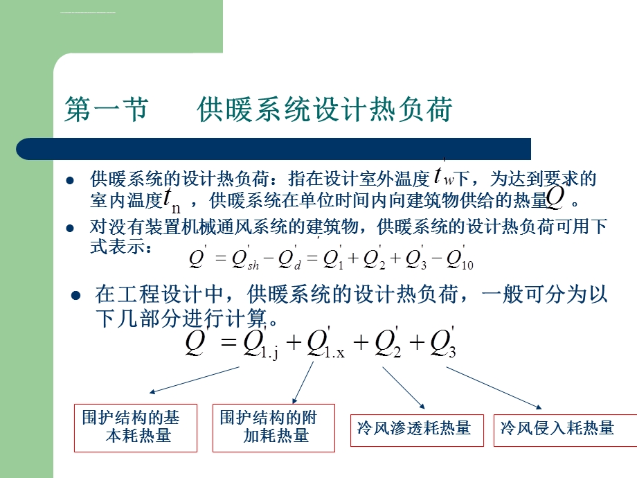 第1章室内供暖系统的设计热负荷ppt课件.ppt_第3页