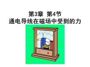 通电导线在磁场中受力(有动画)ppt课件.ppt