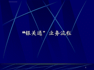 银关通业务网上支付流程ppt课件.ppt