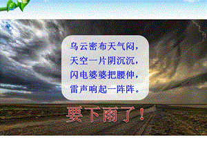 部编版二年级语文下册16.雷雨ppt课件.ppt