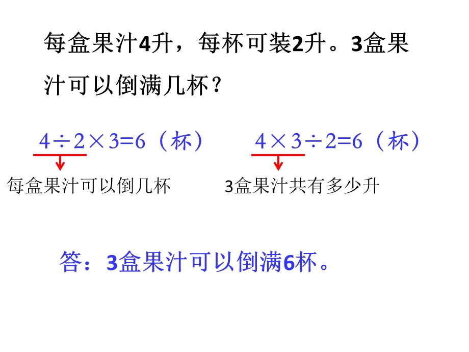 苏教版数学六年级上册分数连除和乘除混合运算ppt课件.pptx_第2页