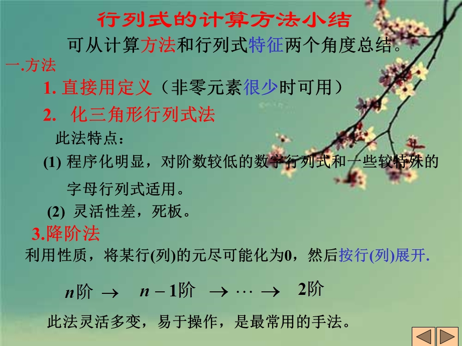 行列式计算方法总结ppt课件.ppt_第2页