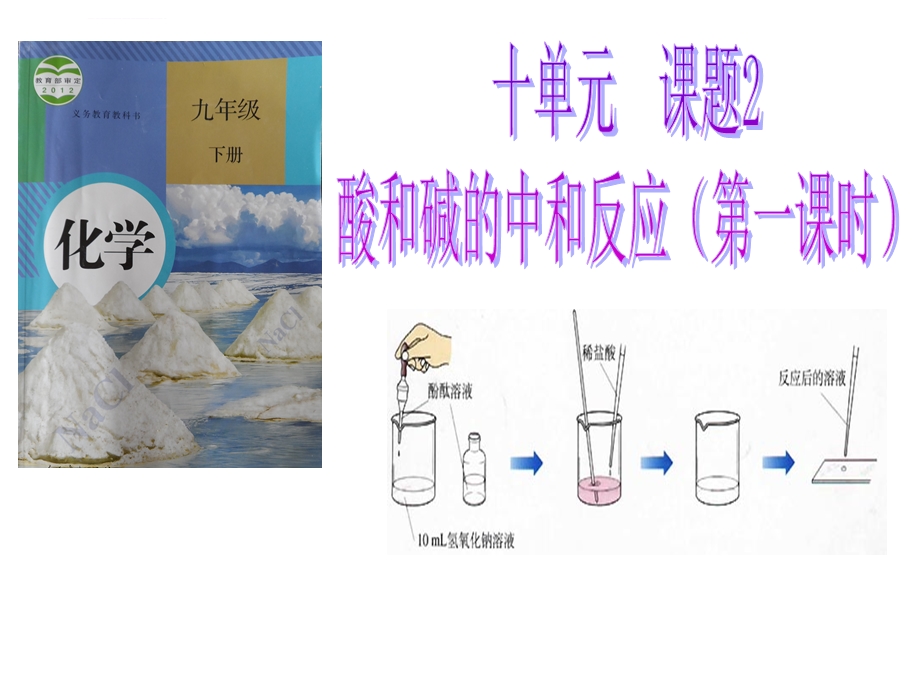 酸和碱的中和反应说课稿ppt课件.ppt_第1页