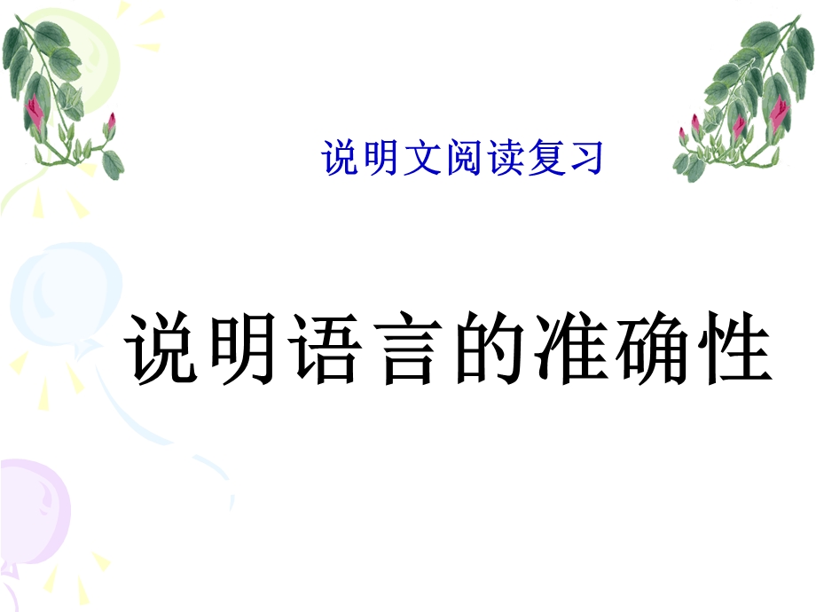 说明文语言的准确性和生动性ppt课件.ppt_第1页