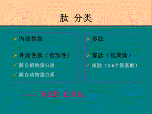 肽的分类及优势ppt课件.ppt