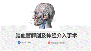 脑血管解刨及神经介入手术ppt课件.pptx