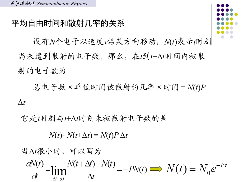 迁移率与杂质浓度和温度的关系ppt课件.ppt_第3页