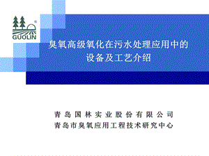 臭氧氧化在污水处理应用中的工艺及设备分析ppt课件.ppt