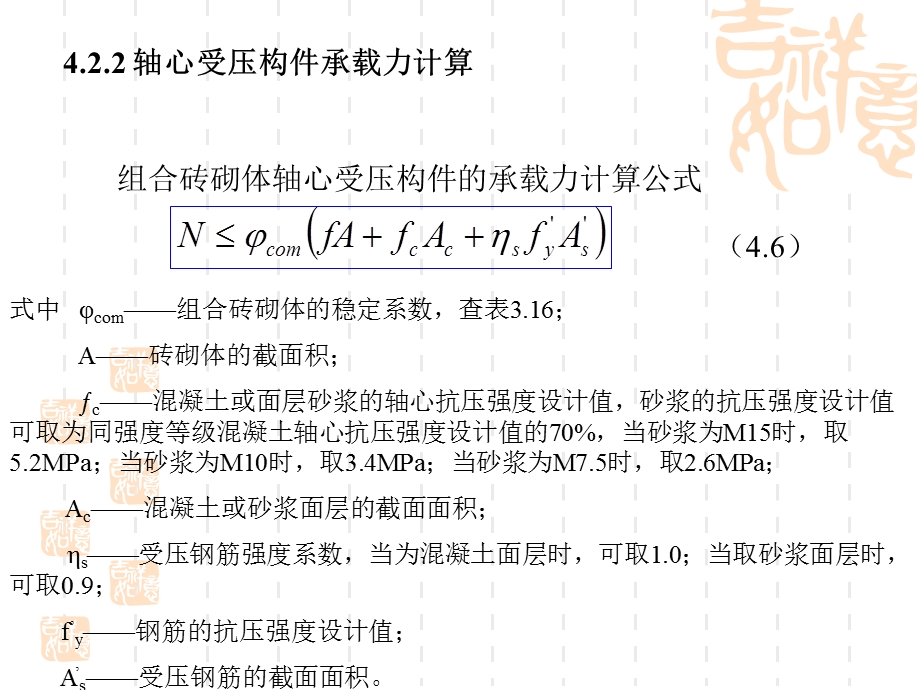 配筋砖砌体构件ppt课件.ppt_第3页