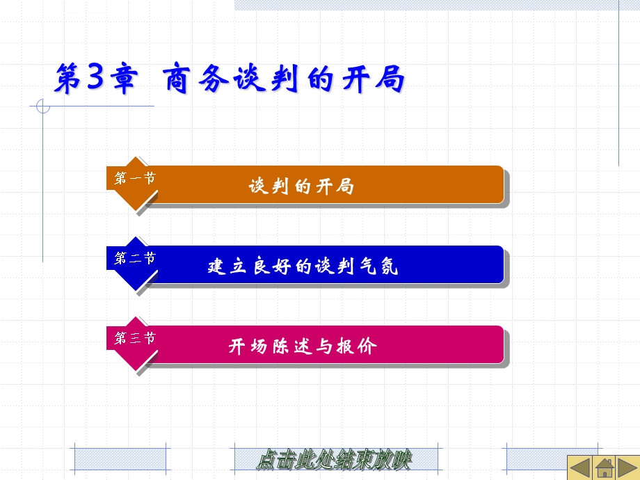 第三章商务谈判的开局ppt课件.ppt_第1页
