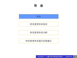 财务管理咨询报告ppt课件.ppt