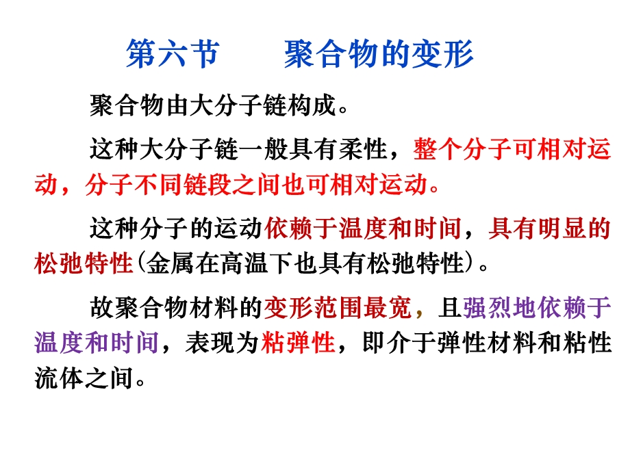 聚合物的变形ppt课件.ppt_第1页