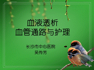 血液透析血管通路与护理ppt课件.ppt