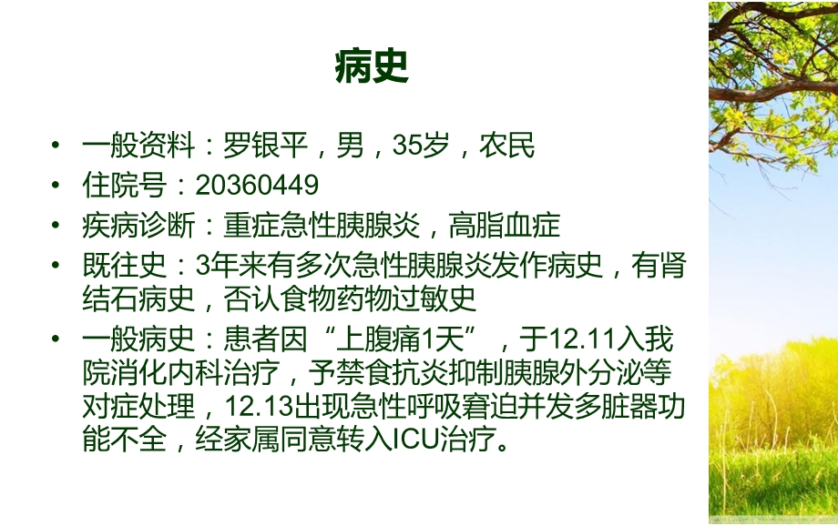 重症急性重症胰腺炎护理查房ppt课件.ppt_第2页