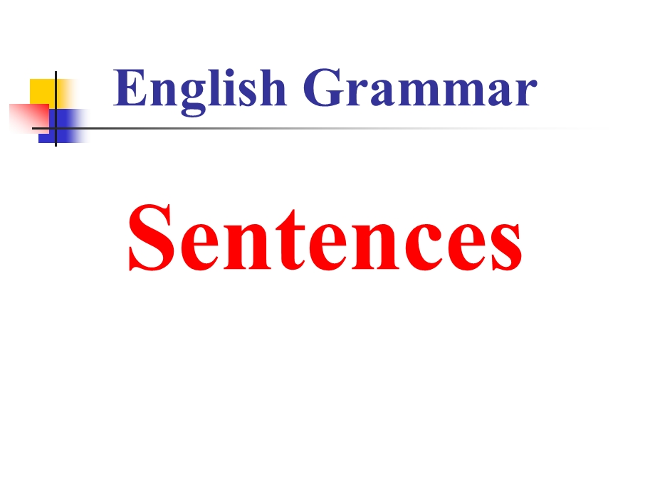英语语句种类、类型ppt课件.ppt_第1页