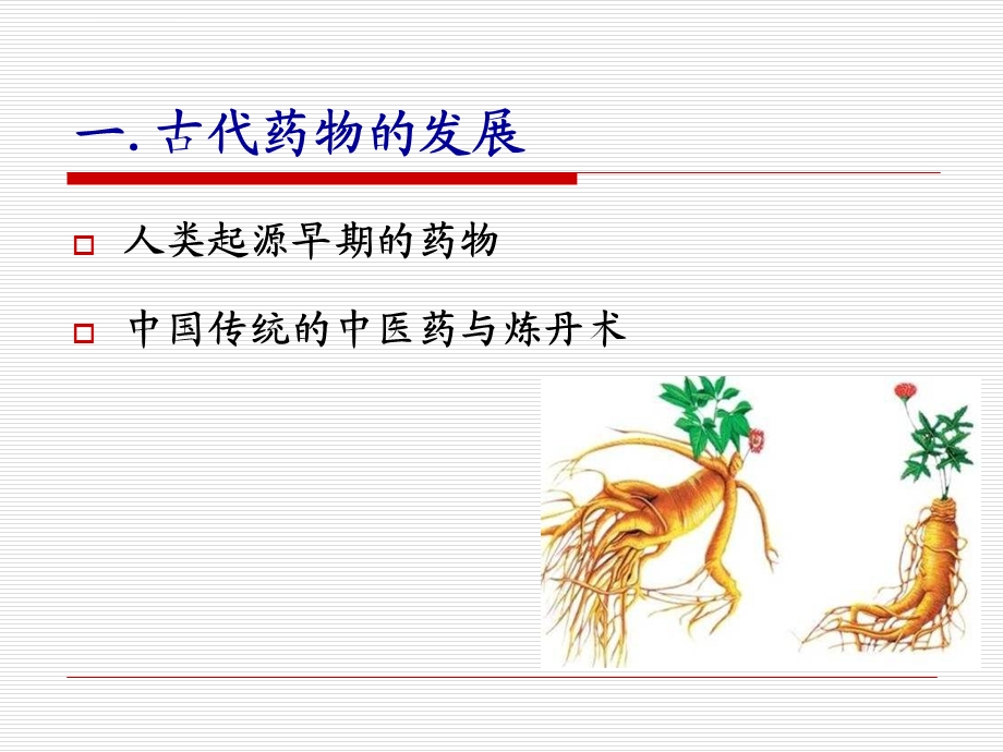 药物起源、发展与作用ppt课件.ppt_第3页