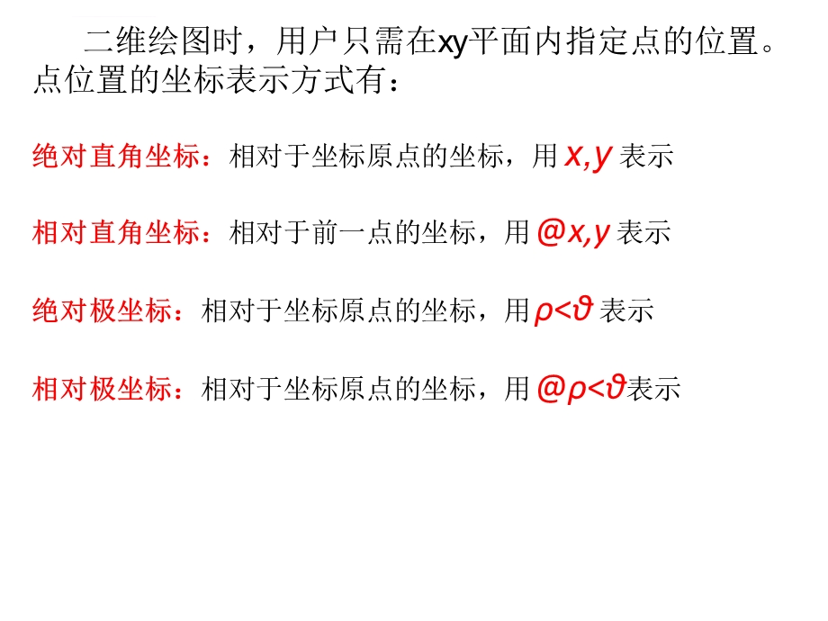 cad绘制直线构造线点等简单图形ppt课件.ppt_第3页