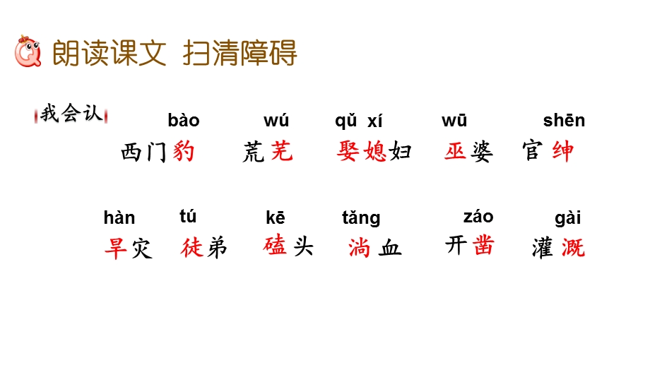 部编版四年级上册语文26西门豹治邺ppt课件.pptx_第3页