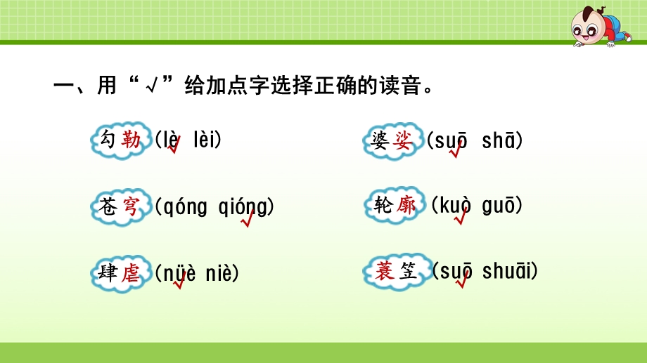 部编人教版六年级语文上册期末专项复习之一字词专项ppt课件.pptx_第2页