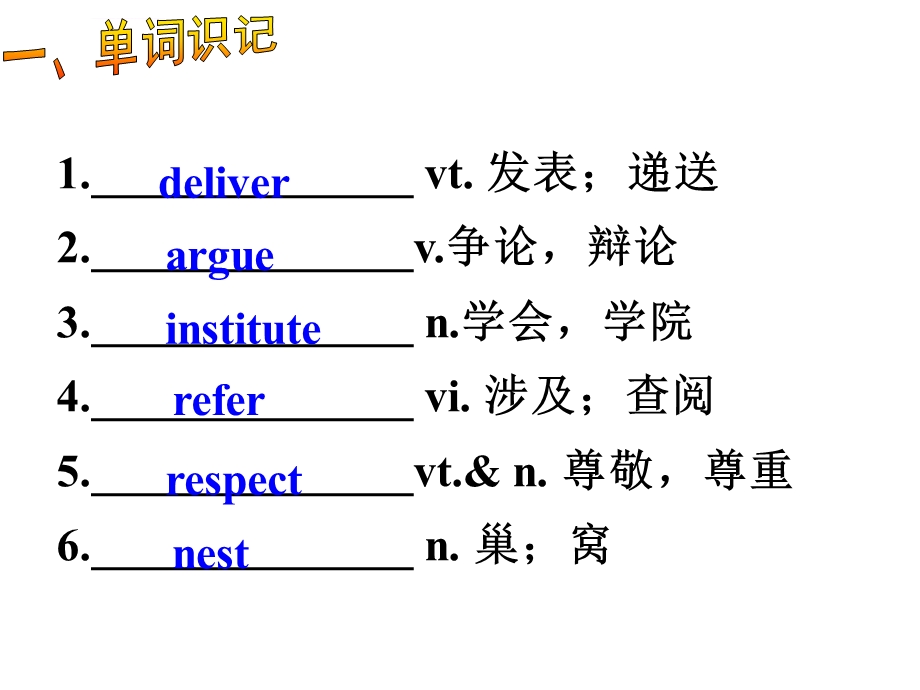 高一英语必修四unit1全单元教案ppt课件.ppt_第3页