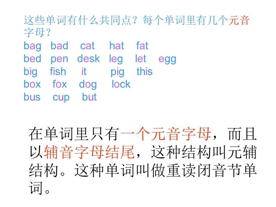 选出与划线部分发音相同的单词ppt课件.ppt_第3页