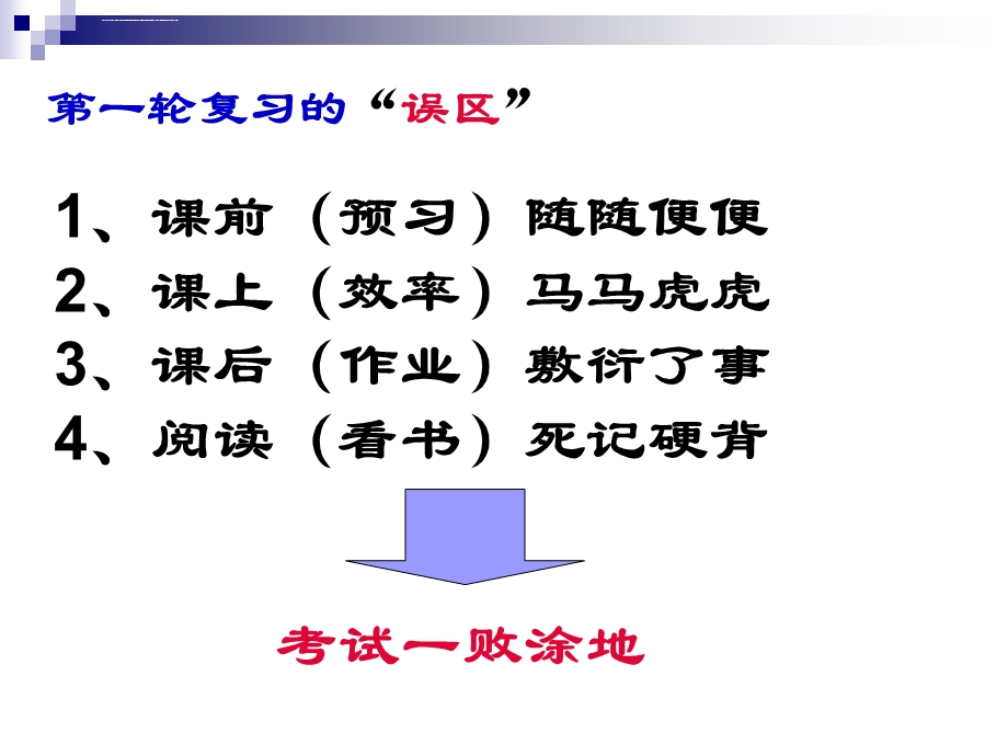 高三地理第一轮复习学法指导ppt课件.ppt_第3页