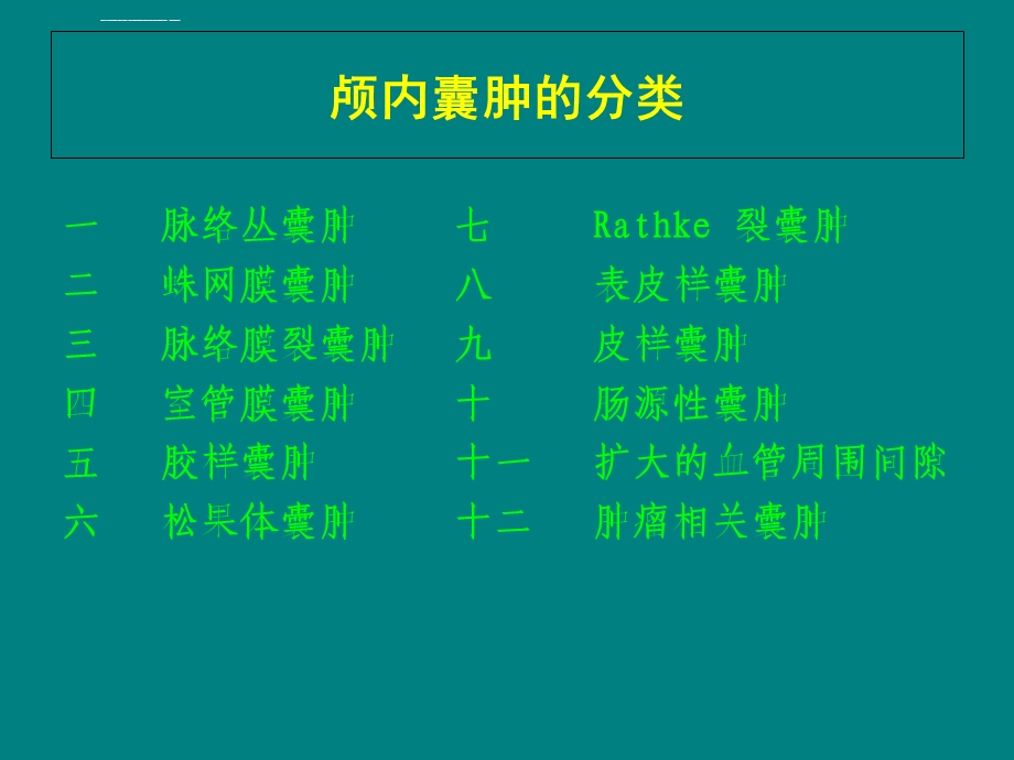 颅内囊肿的表现ppt课件.ppt_第2页