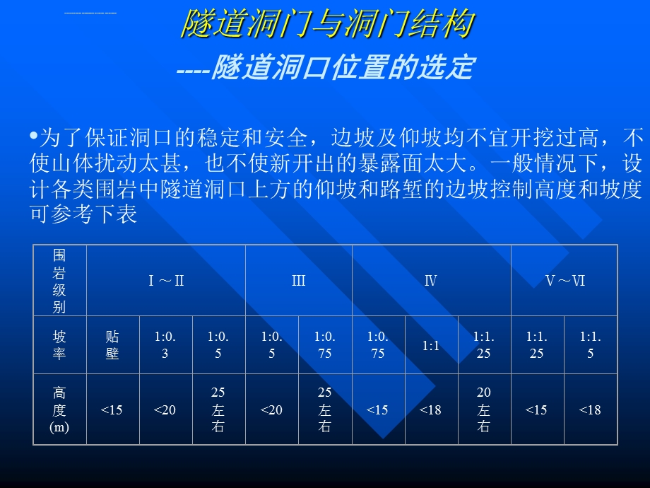 隧道洞门与洞门结构ppt课件.ppt_第3页