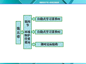 第五章第四节环境保护任重道远ppt课件.ppt