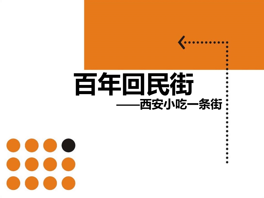 西安回民街ppt课件.ppt_第1页