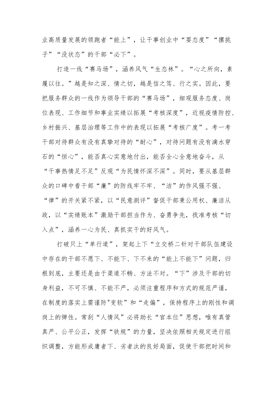 《推进领导干部能上能下规定》学习传达讲稿.docx_第2页