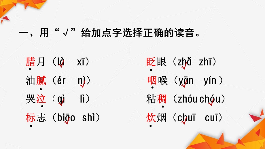 部编版六年级语文(下册)期末专项复习——字词ppt课件.pptx_第2页