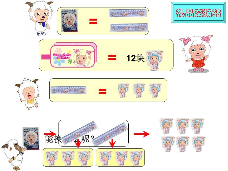 (沪教版)一年级数学下册 交换 ppt课件.ppt_第3页