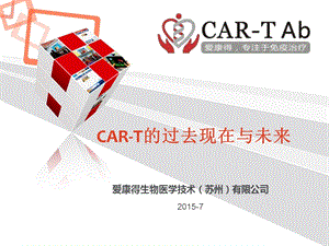 CAR T的过去现在与未来ppt课件.ppt