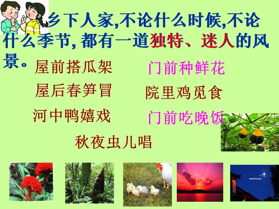 《乡下人家》ppt课件.ppt_第3页