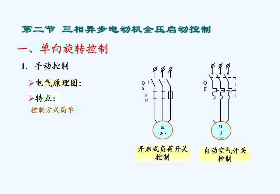 PLC 第3章 三相异步电动机基本控制环节与基本电路 简ppt课件.ppt_第2页