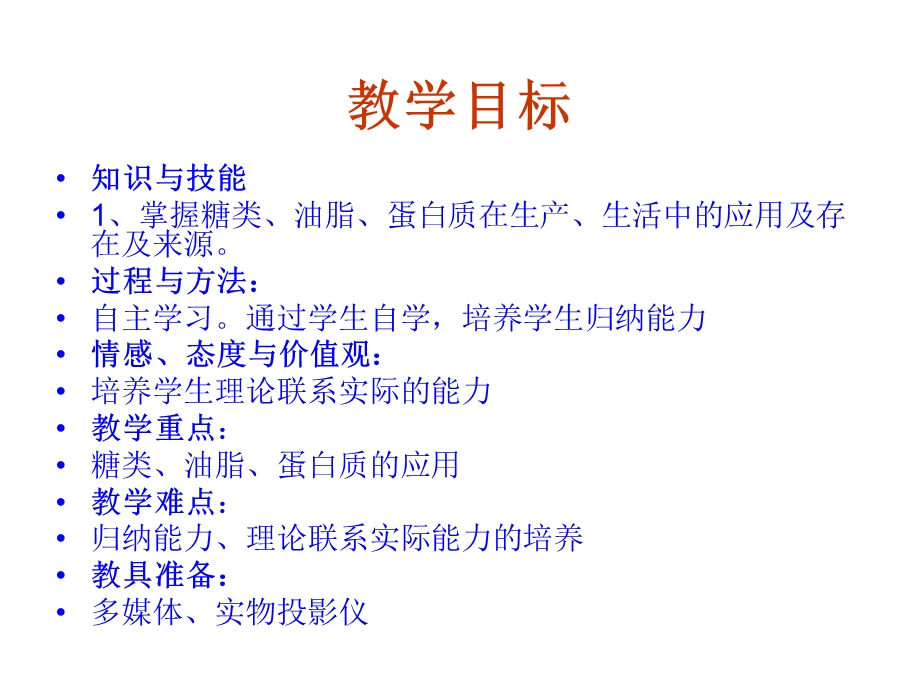 《糖类、油脂、蛋白质的在生产、生活中的应用》ppt课件解析.ppt_第3页