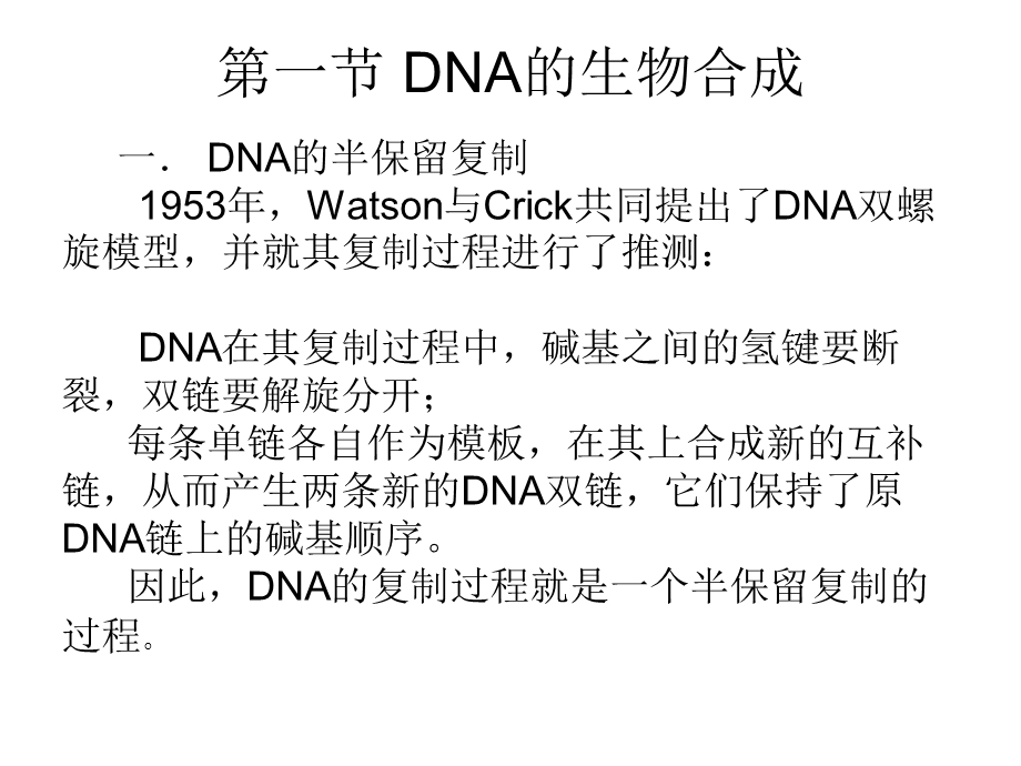 《生物化学教学ppt课件》第十一章 核酸的生物合成演示文稿x.ppt_第2页