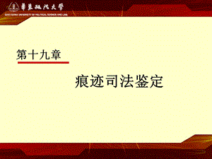 《痕迹司法鉴定》PPT课件.ppt