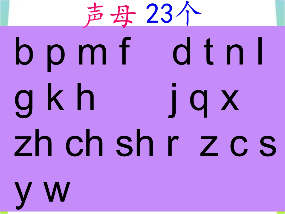 一年级语文上册《汉语拼音总复习》ppt课件.ppt_第3页