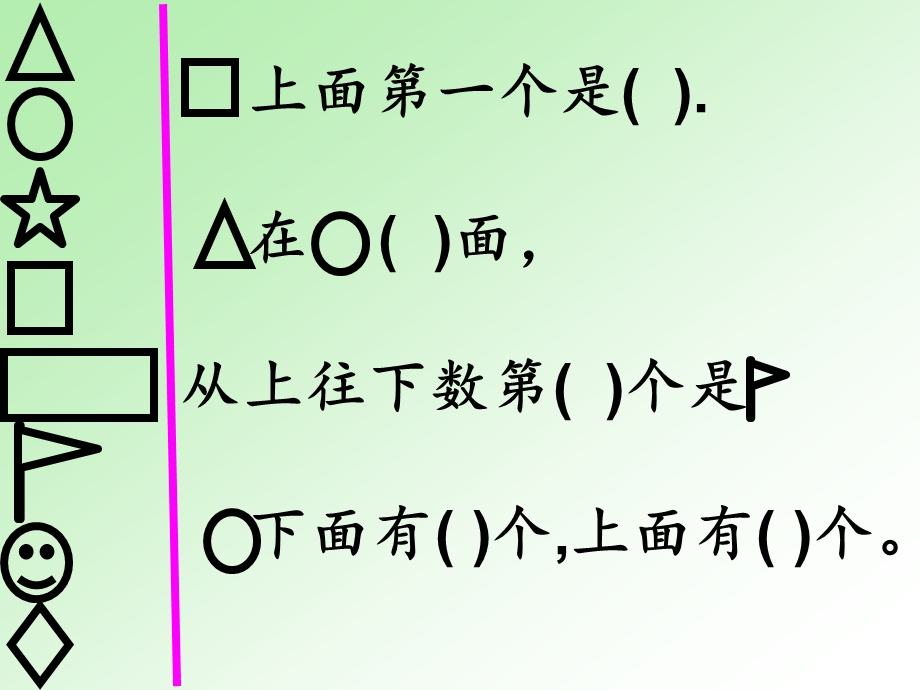 一年级数学【位置与顺序】ppt课件.ppt_第2页