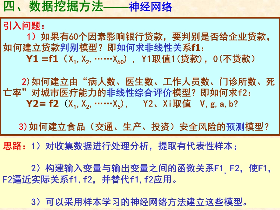 XX 第二部分数据挖掘与统计决策 神经网络ppt课件.ppt_第2页