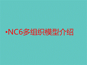 NC6多组织模型介绍ppt课件.pptx