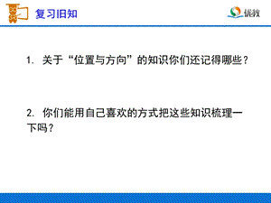 《位置与方向》复习 ppt课件.ppt