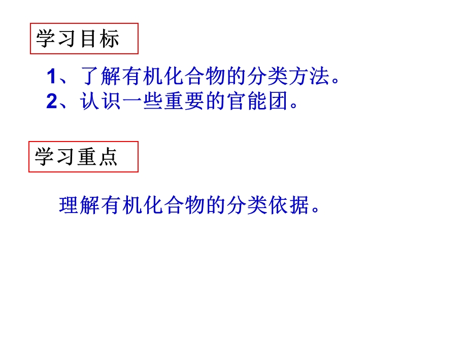 [高二理化生]选修五第一章第一节有机化合物的分类—上课ppt课件.ppt_第2页