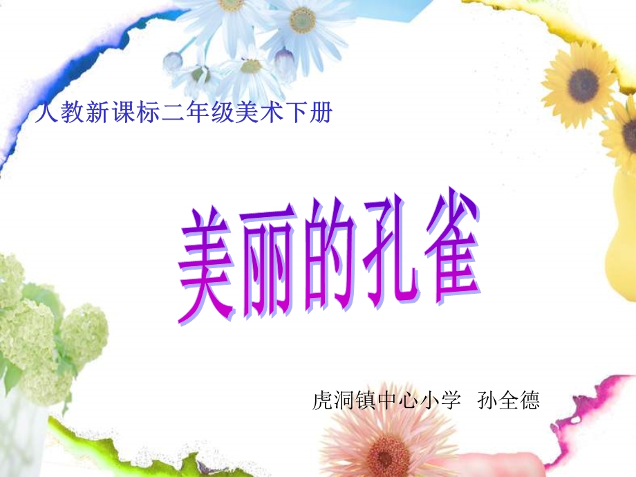 《美丽的孔雀》PPT课件.ppt_第1页