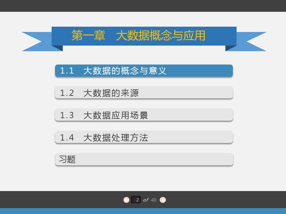 《大数据》第1章 大数据概念与应用ppt课件.pptx_第2页