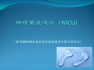 NICU(神经系统重症)建设ppt课件.pptx